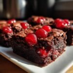 Maraschino Cherry Brownies