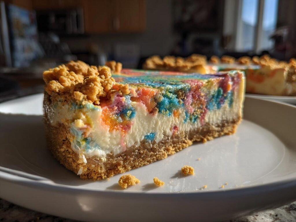 No Bake Timbit Cheesecake