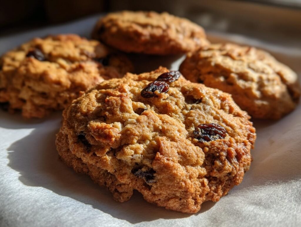 Oatmeal raisin cookies chewy
