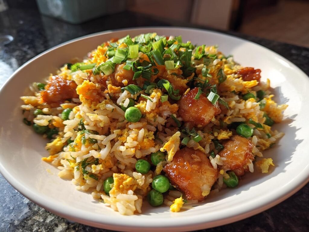 Orange Chicken Fried Rice