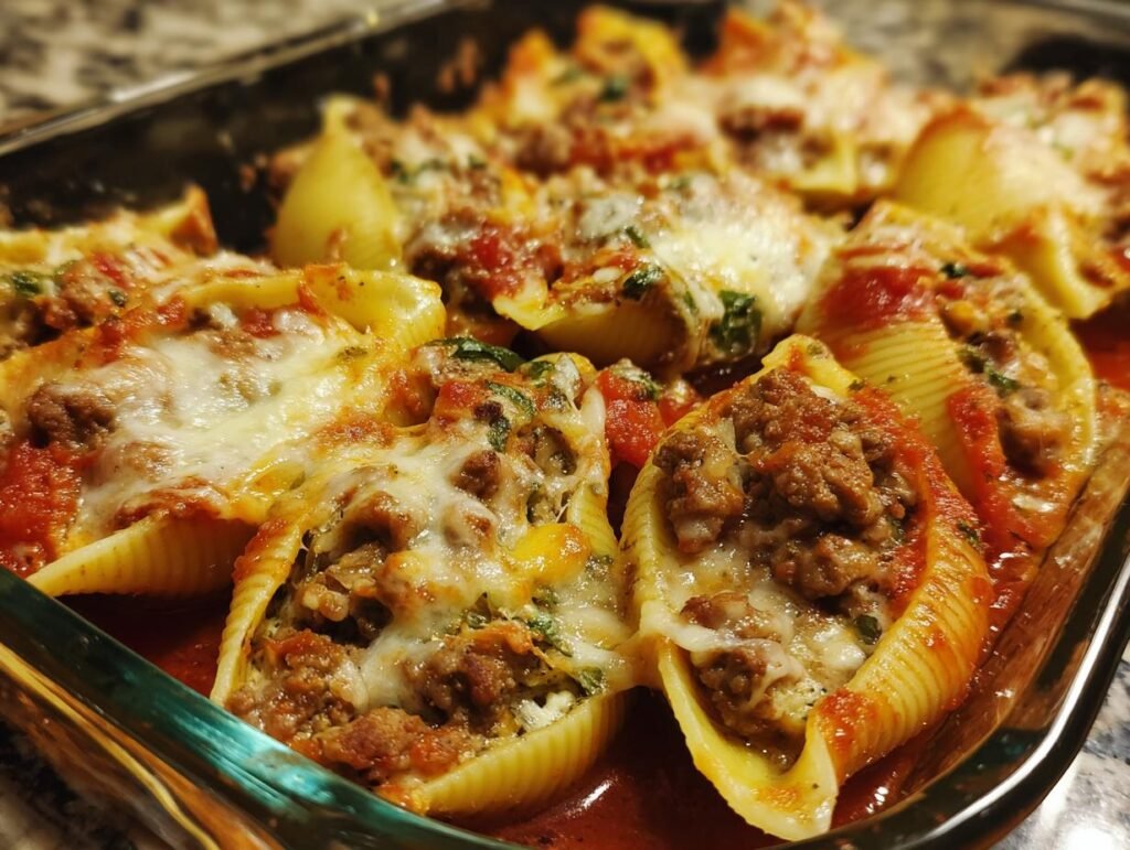 Philly Cheesesteak Stuffed Shells Recipe