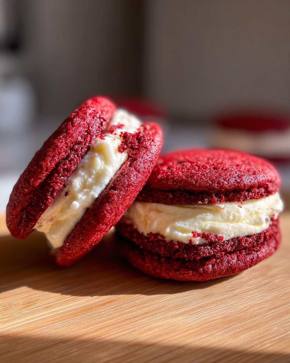 Red Velvet Sandwich Treats - detail 1