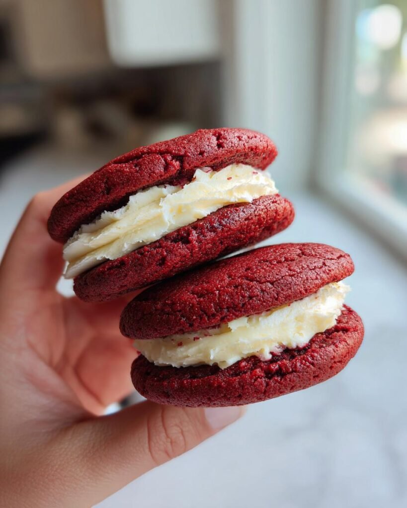 Red Velvet Sandwich Treats