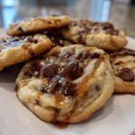 Salted Caramel Cheesecake Cookies