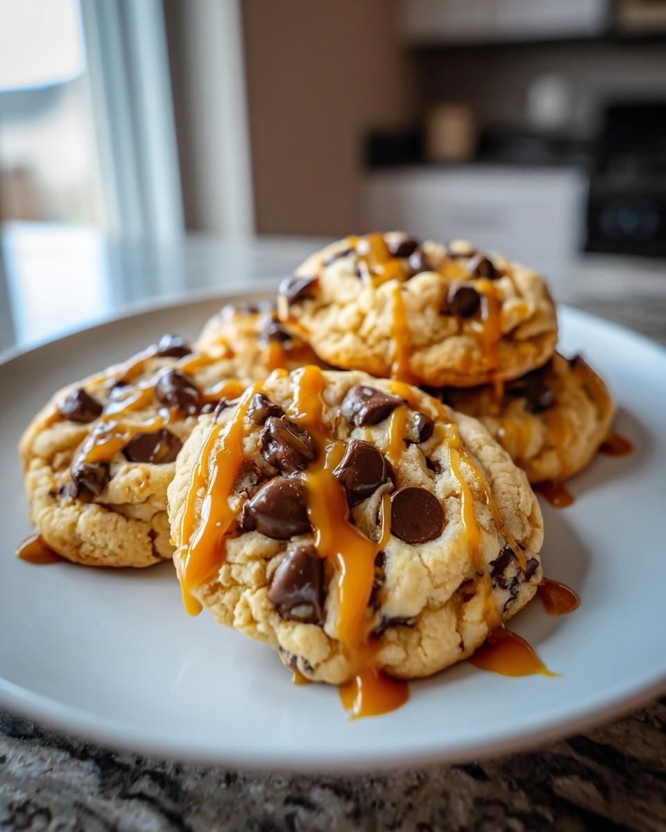 Salted Caramel Cheesecake Cookies - detail 2