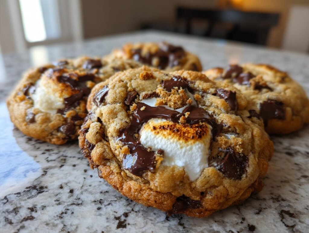 S’mores Brownie Cookies