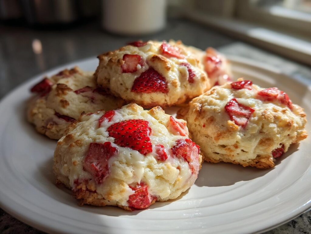 Strawberry Cheesecake Cookies