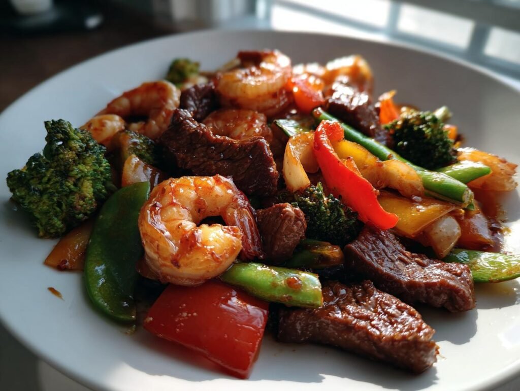 Surf Turf Stir Fry