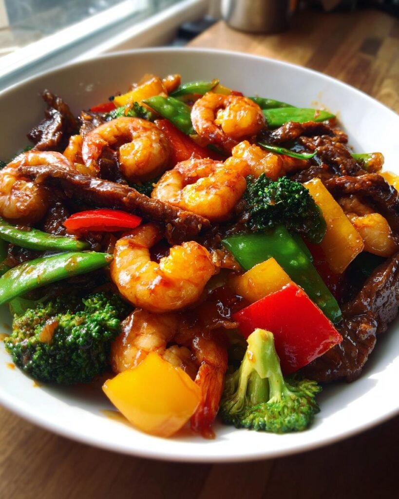 Surf Turf Stir Fry