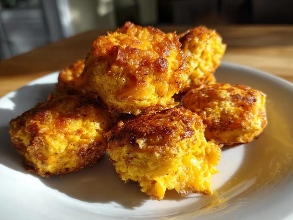 Sweet Potato and Cheddar Bites