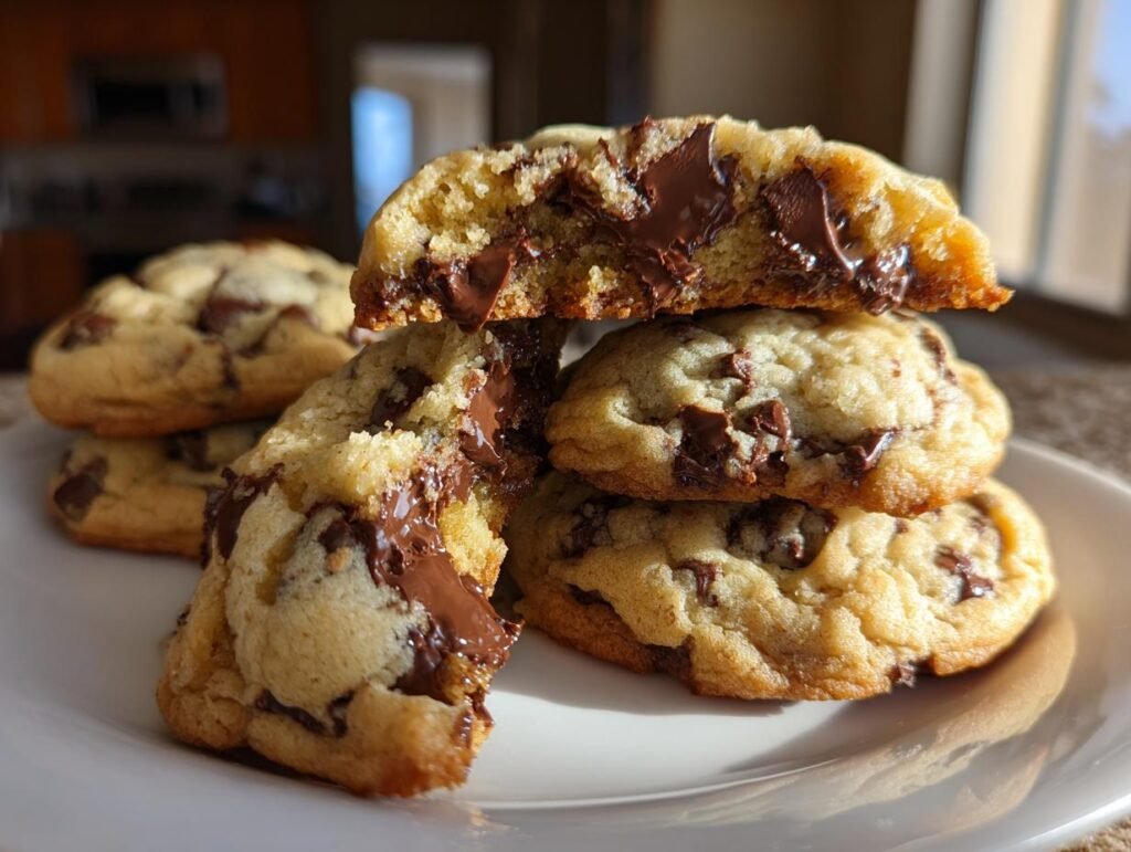 Ultra Thick Bakery Style Chocolate Chip Cookies