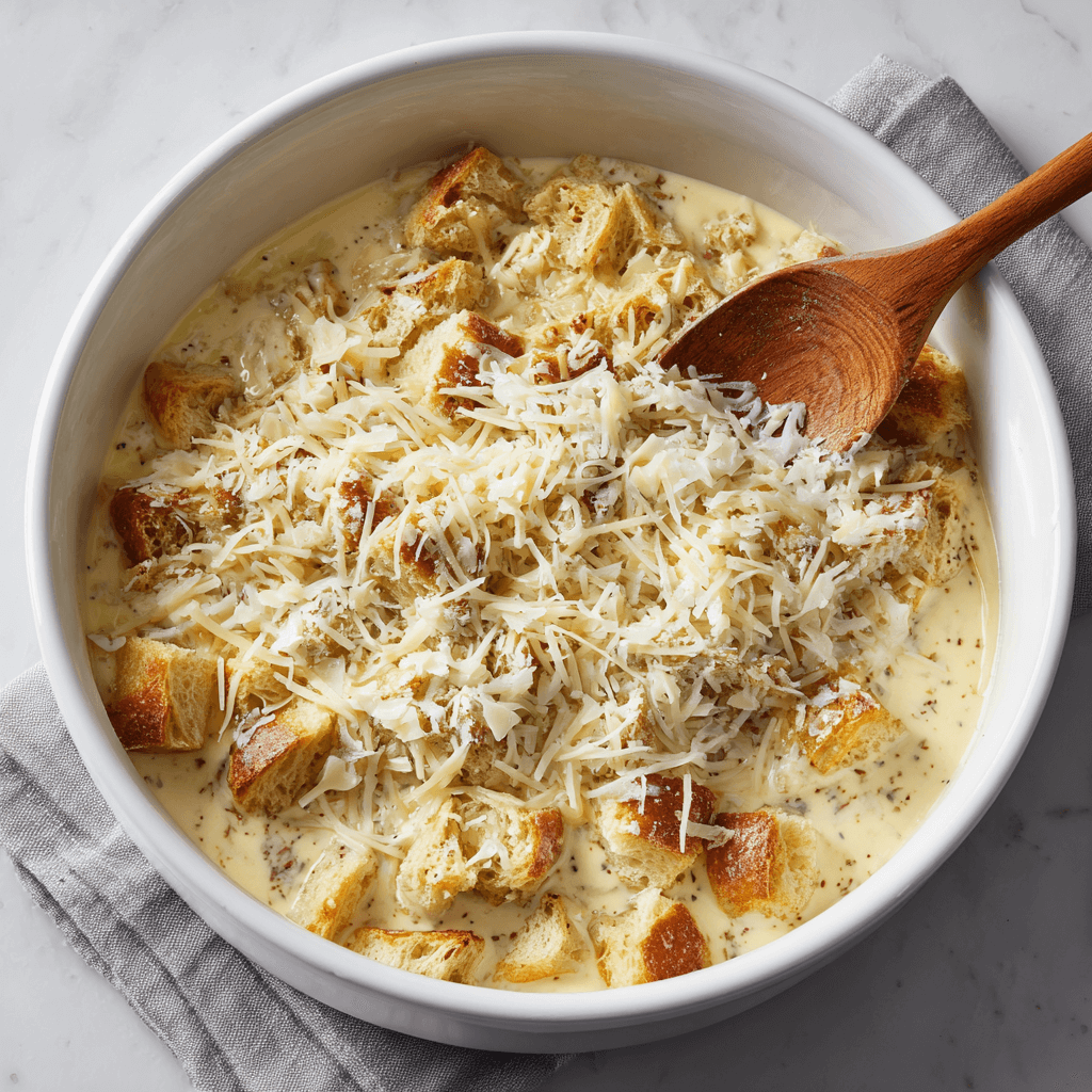 Overnight Croissant Breakfast Casserole You'll Love!