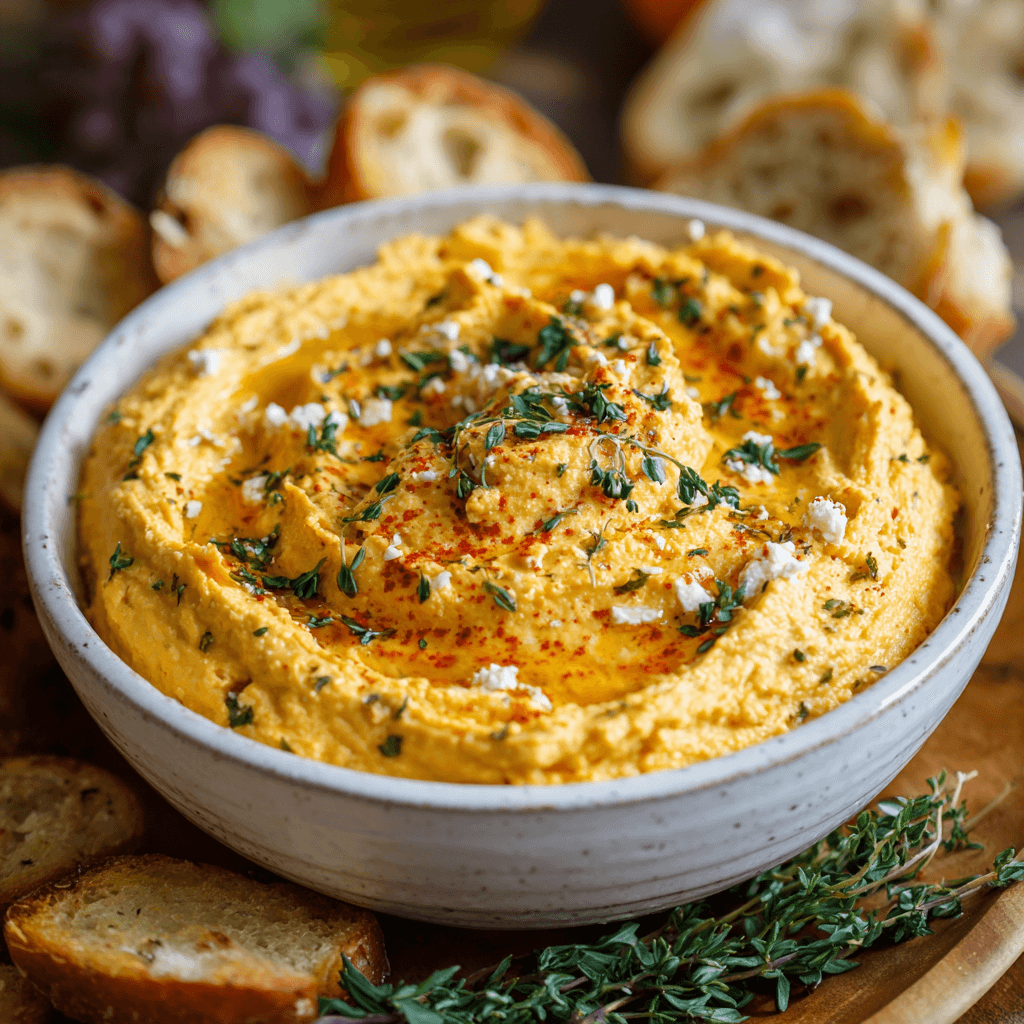 Pumpkin Whipped Feta Dip: Discover a Creamy Delight!