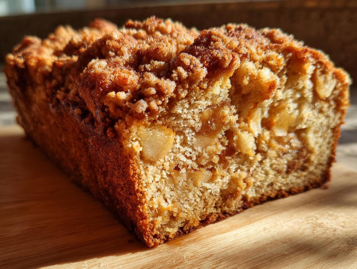 Apple Streusel Bread
