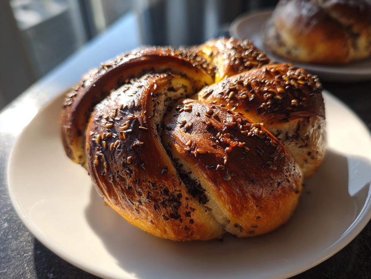 Black Sesame Rolls