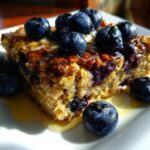 Blueberry Baked Oatmeal