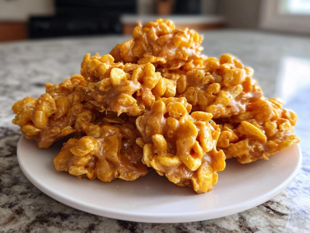Butterscotch Cornflake Cookies