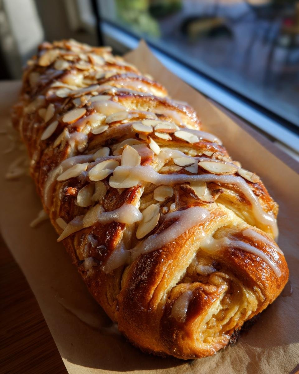 Buttery Almond Braid - detail 1