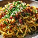 Caramelized Cabbage Butter Pasta Recipe