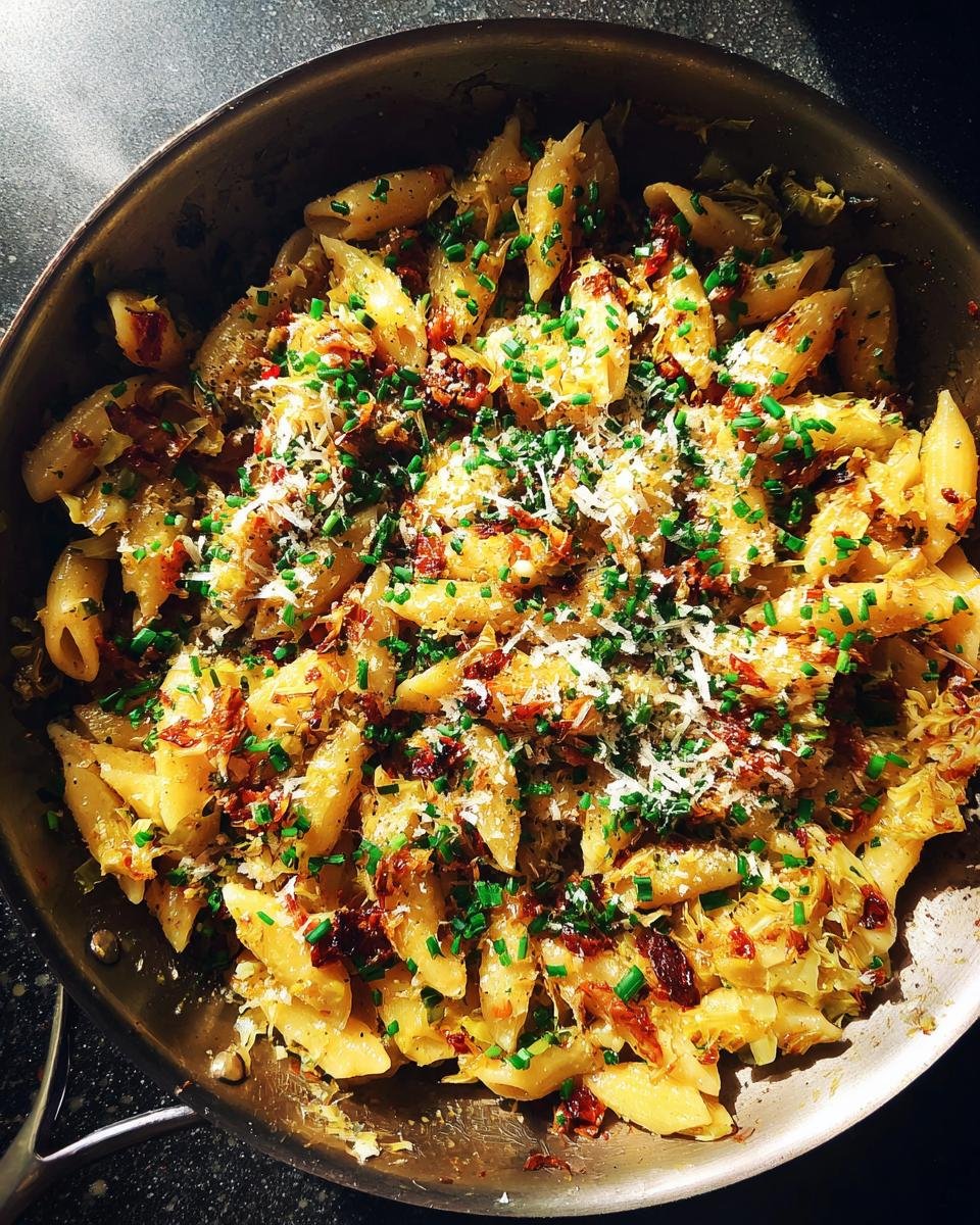 Caramelized Cabbage Butter Pasta Recipe - detail 2