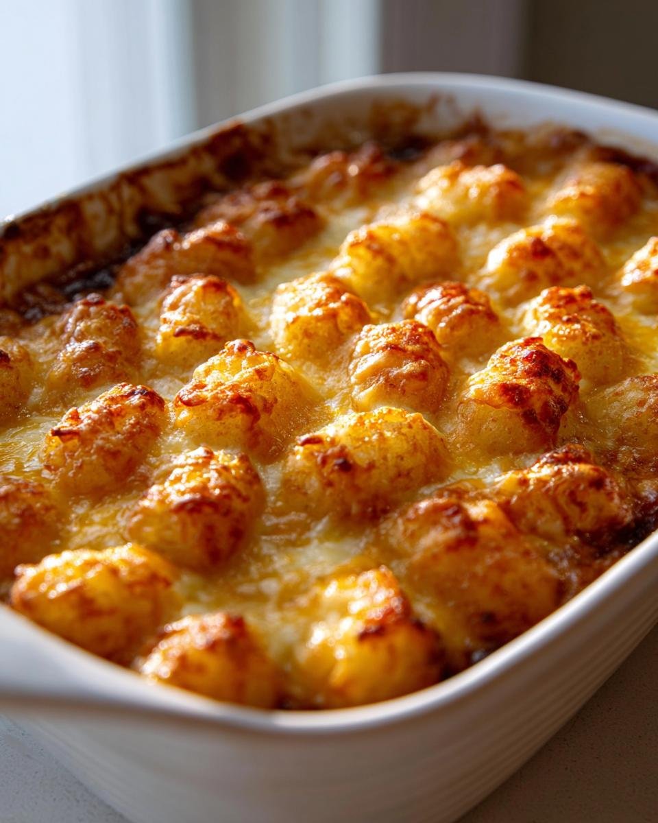 Cheesy Tater Tot Casserole - detail 1