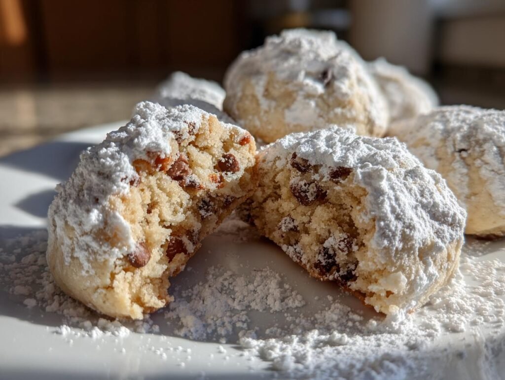 Chocolate Chip Snowball Cookies Recipe