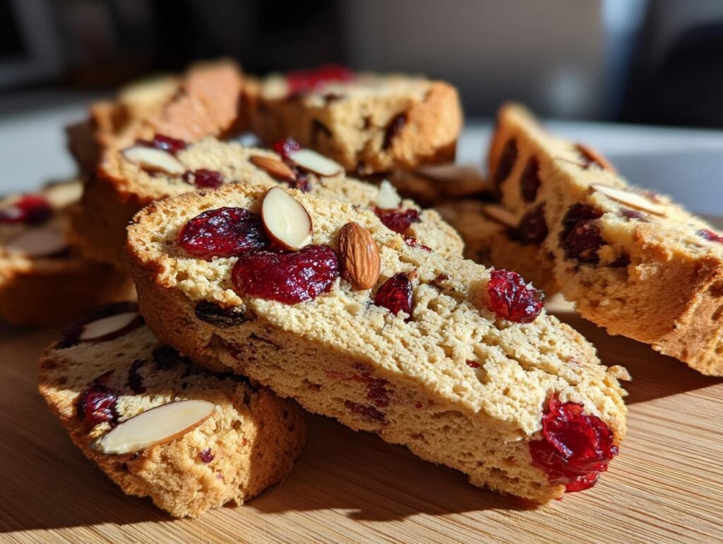 Cranberry Almond Biscotti