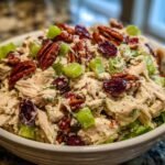 Cranberry Chicken Salad with Pecans
