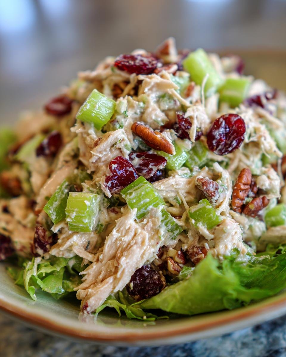 Cranberry Chicken Salad with Pecans - detail 2