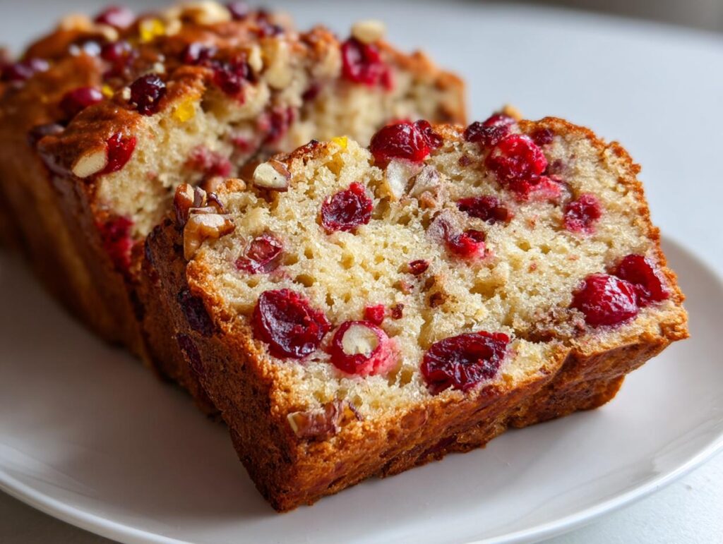 Cranberry Orange Walnut Bread