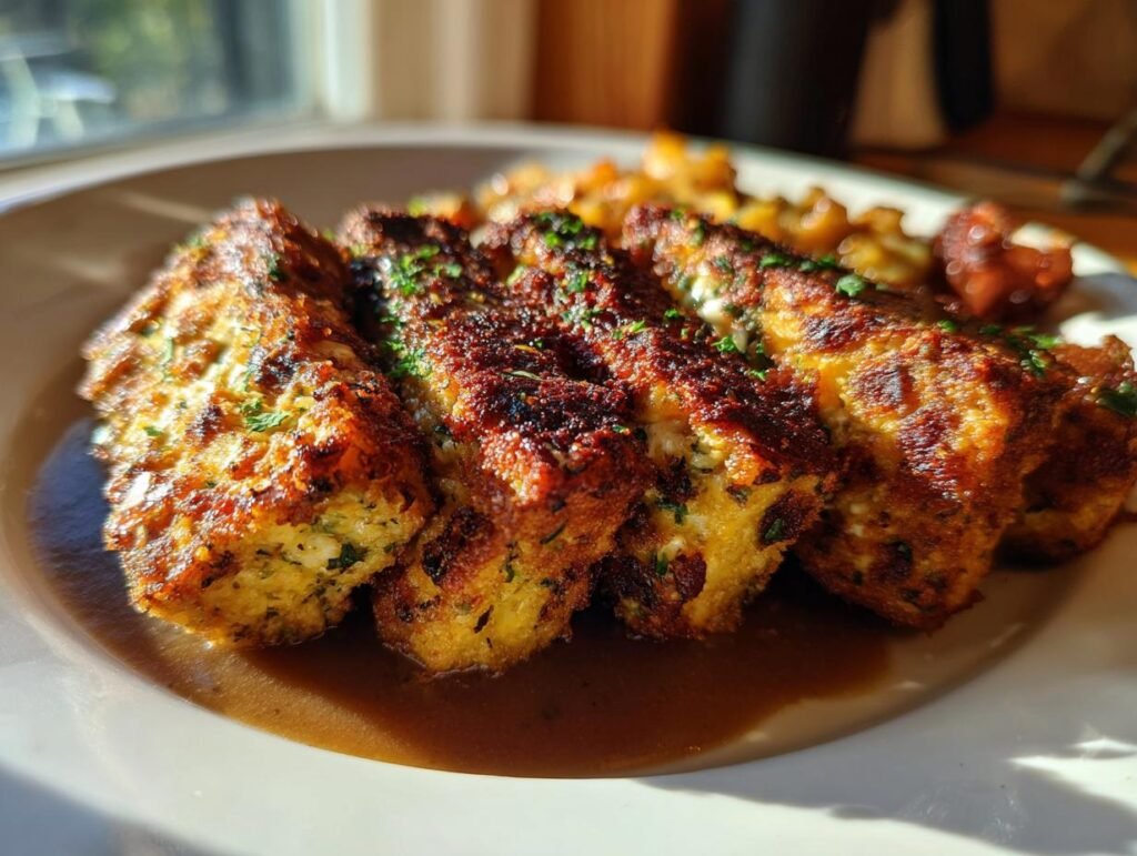 Crispy Herbed Tofu