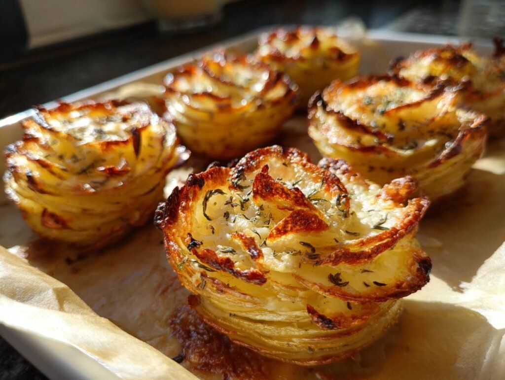 Crispy Potato Stacks