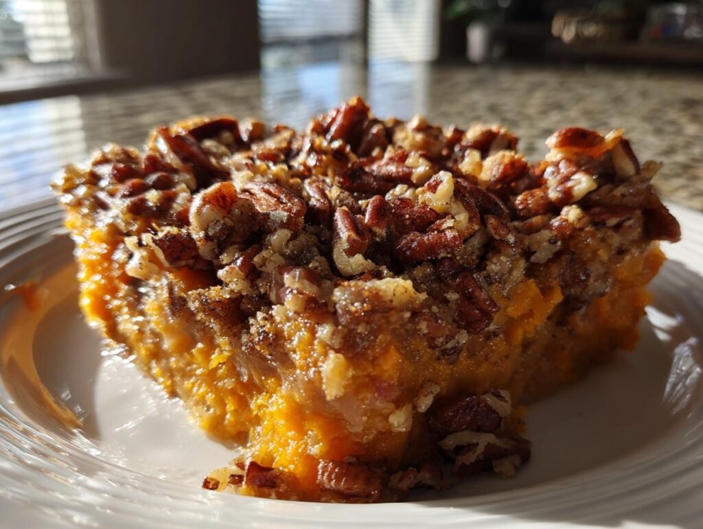 Crockpot Sweet Potato Casserole