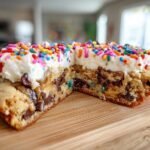 Easy Chocolate Chip Cookie Cake