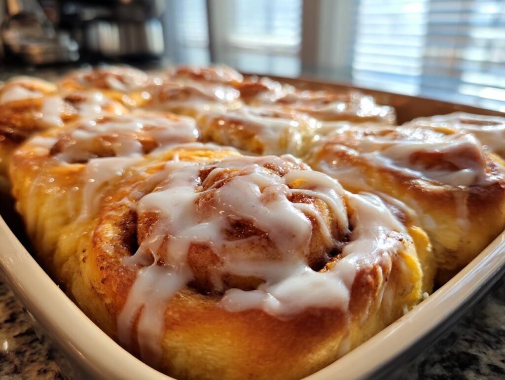 Easy Overnight Cinnamon Rolls
