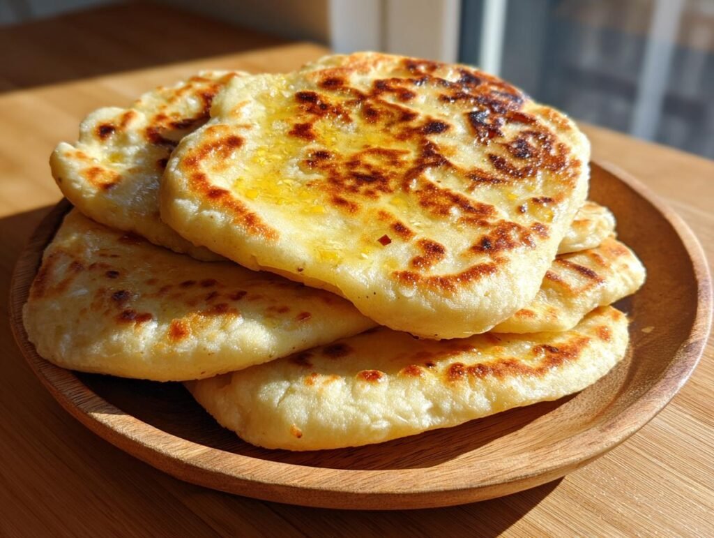 Easy Soft Flatbread (No Yeast)