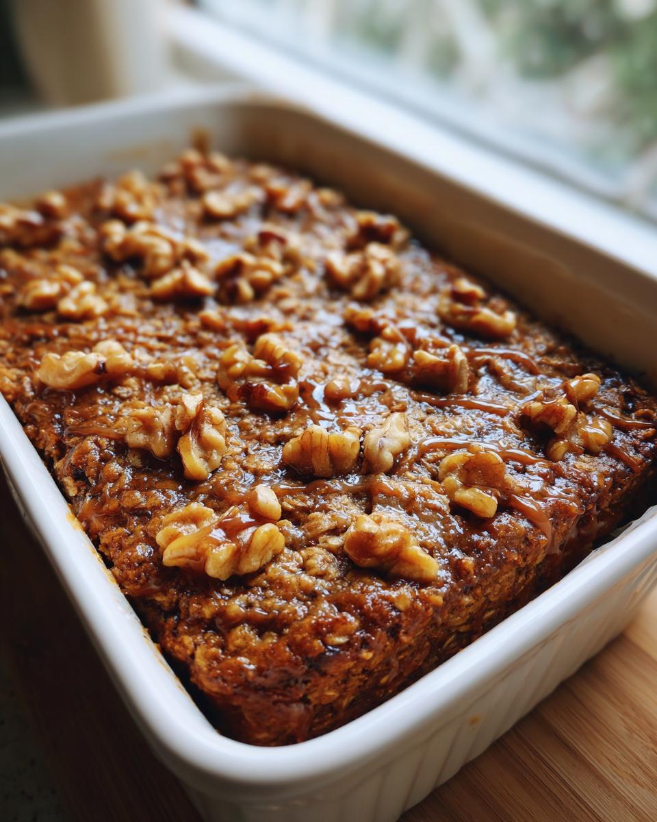 Gingerbread Baked Oatmeal - detail 2