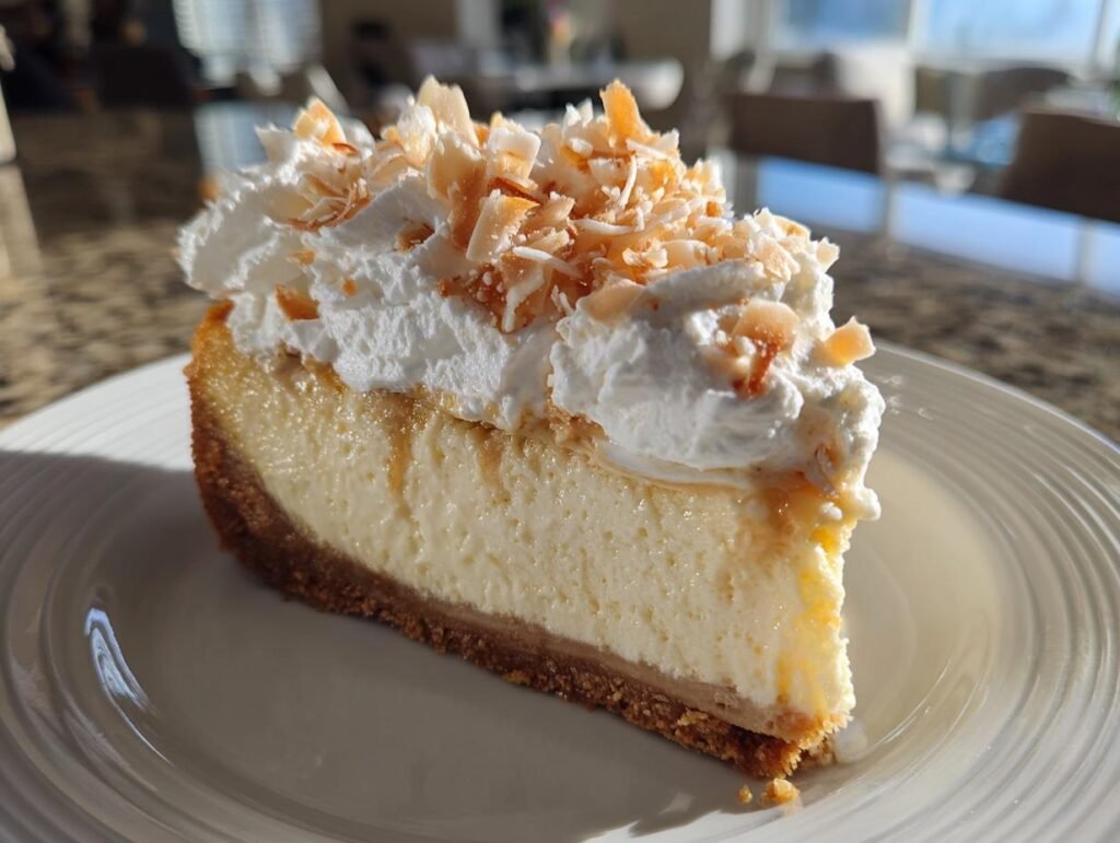 Holiday White Chocolate Cheesecake