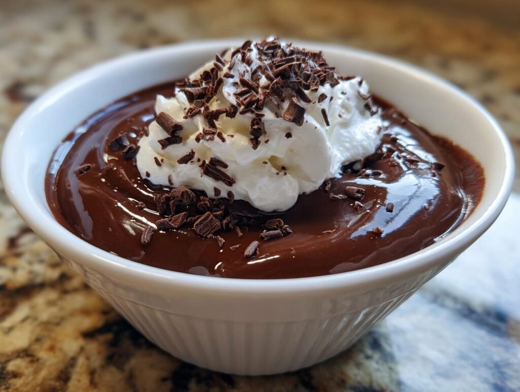 Homemade Chocolate Pudding