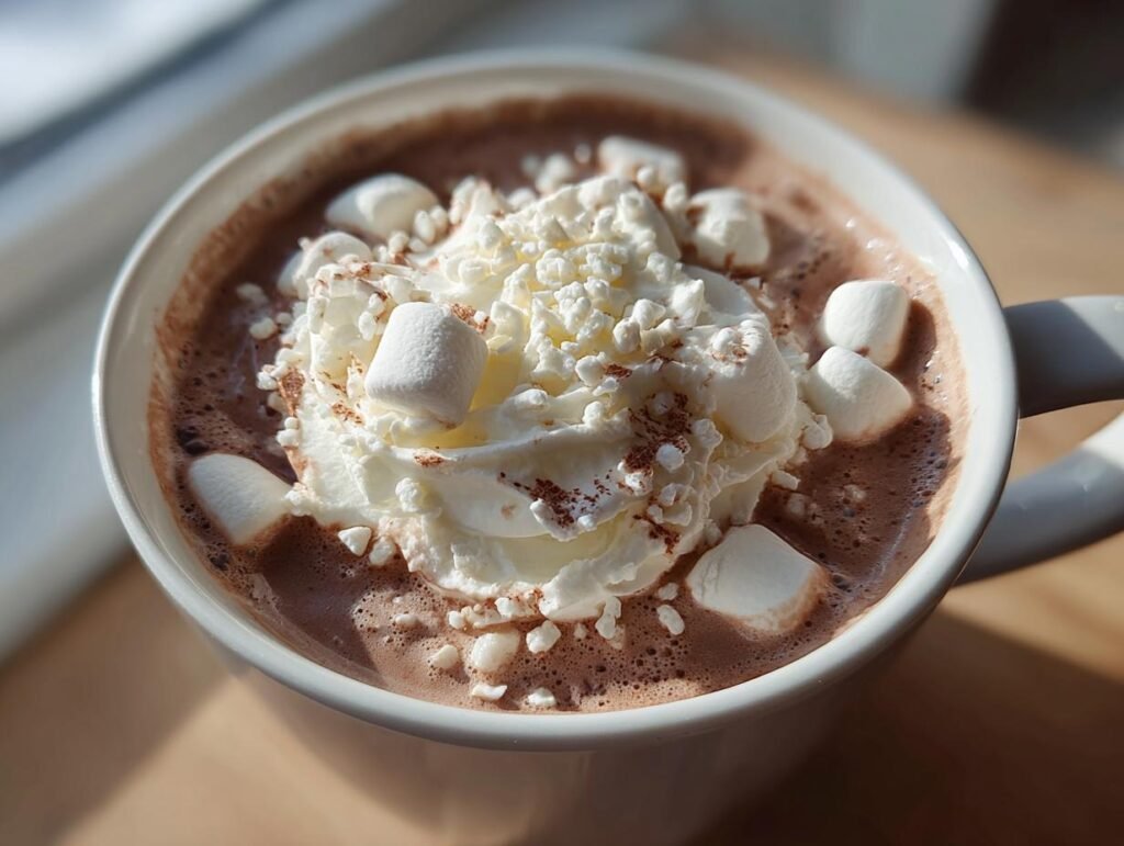 Homemade White Hot Chocolate