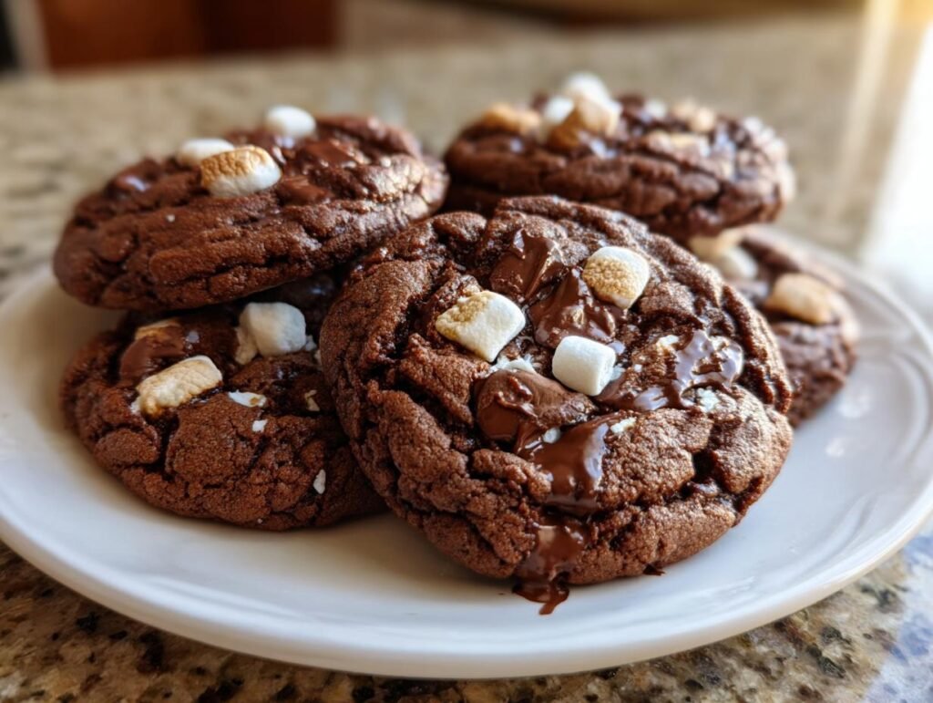 Hot Chocolate Cookies