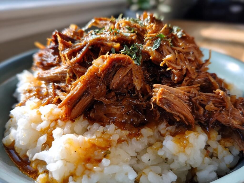 Instant Pot Shredded Beef with Maple