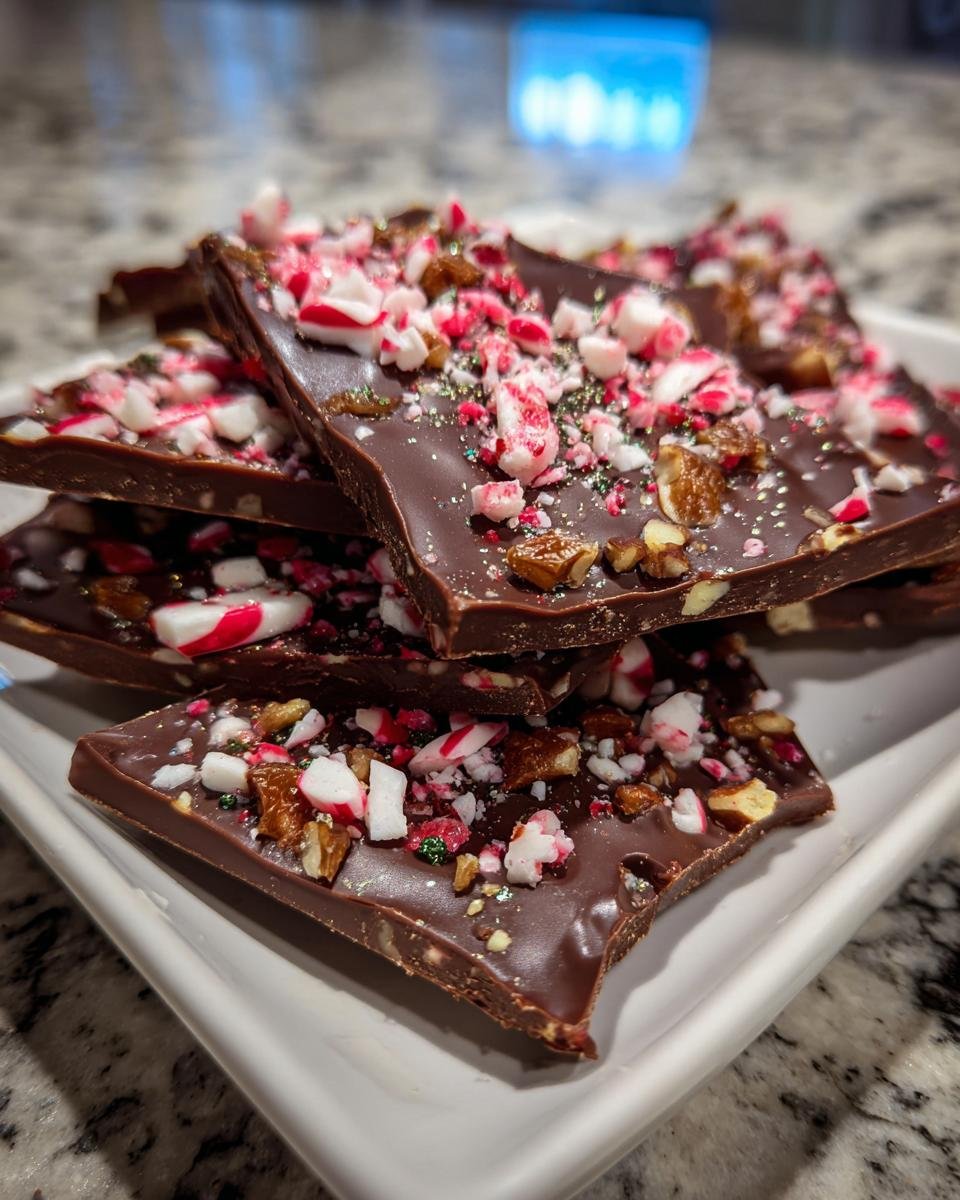 Irresistible Christmas Toffee Bark - detail 2