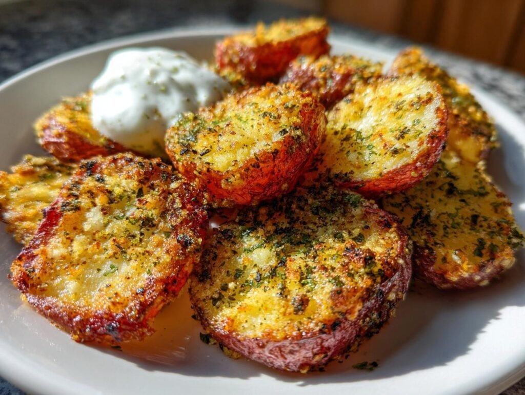 Oven Roasted Parmesan Potatoes