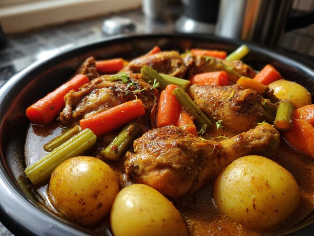 Slow Cooker Chicken Casserole