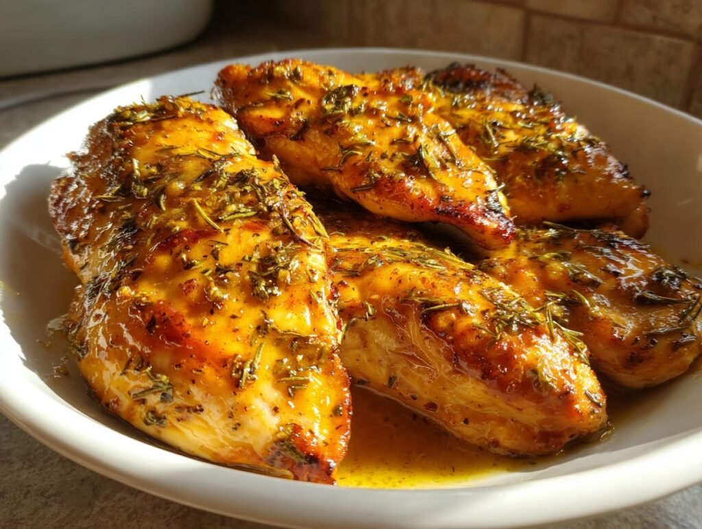 Slow Cooker Lemonade Chicken