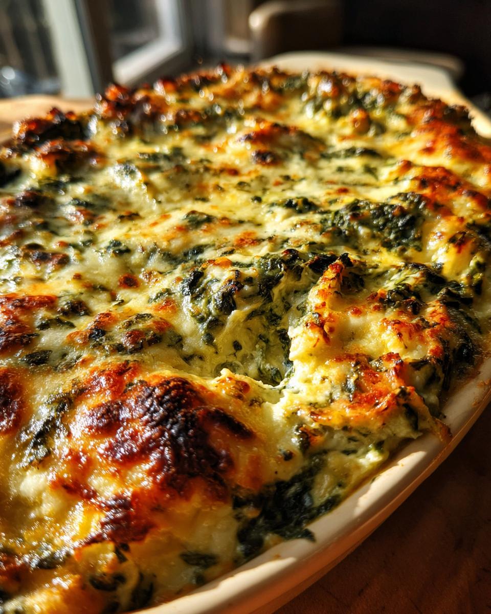 Spinach Artichoke Dip - detail 1