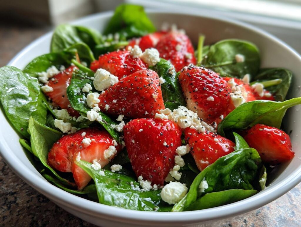 Spinach Strawberry Salad