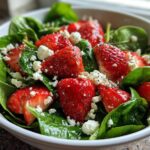Spinach Strawberry Salad