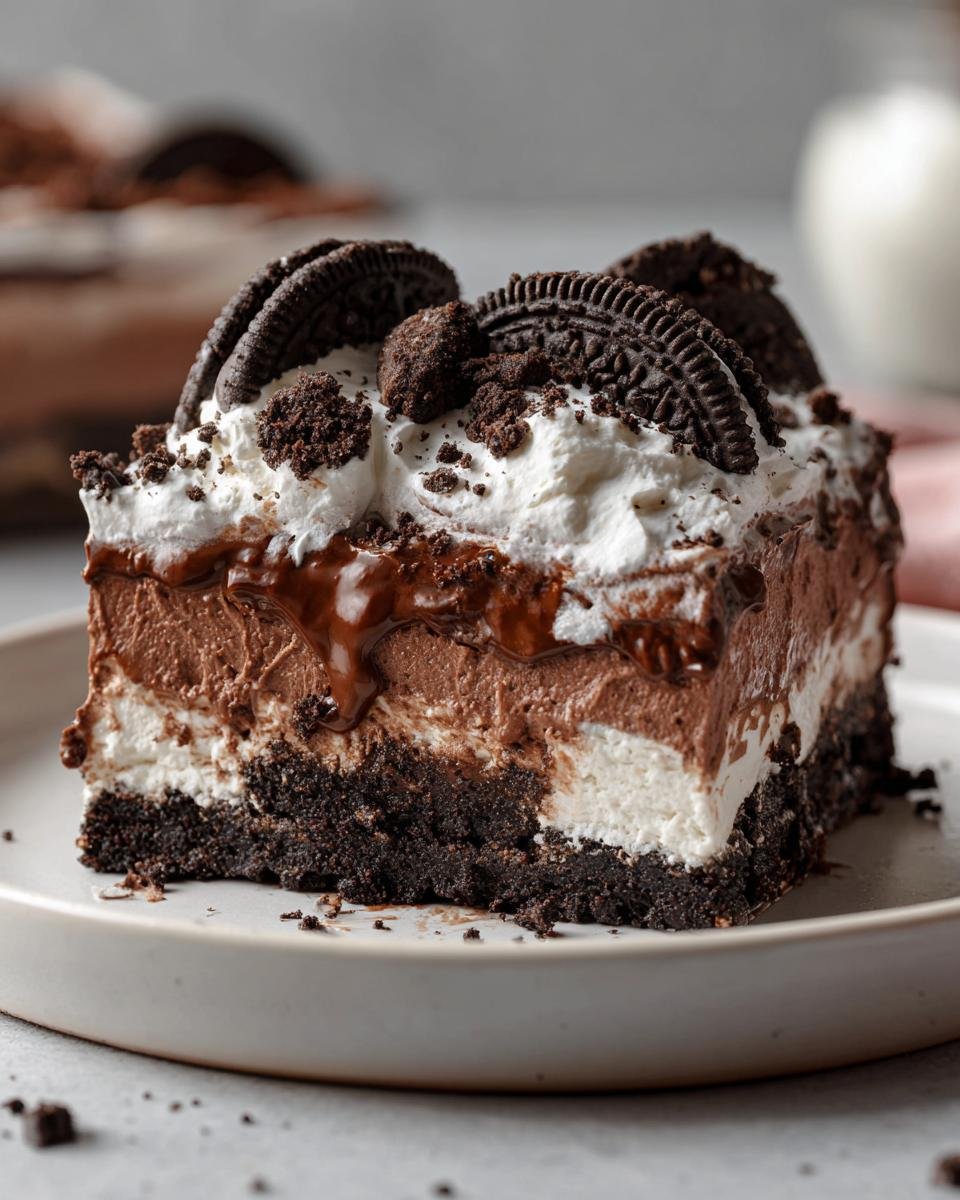 The Best Chocolate Lasagna - detail 1